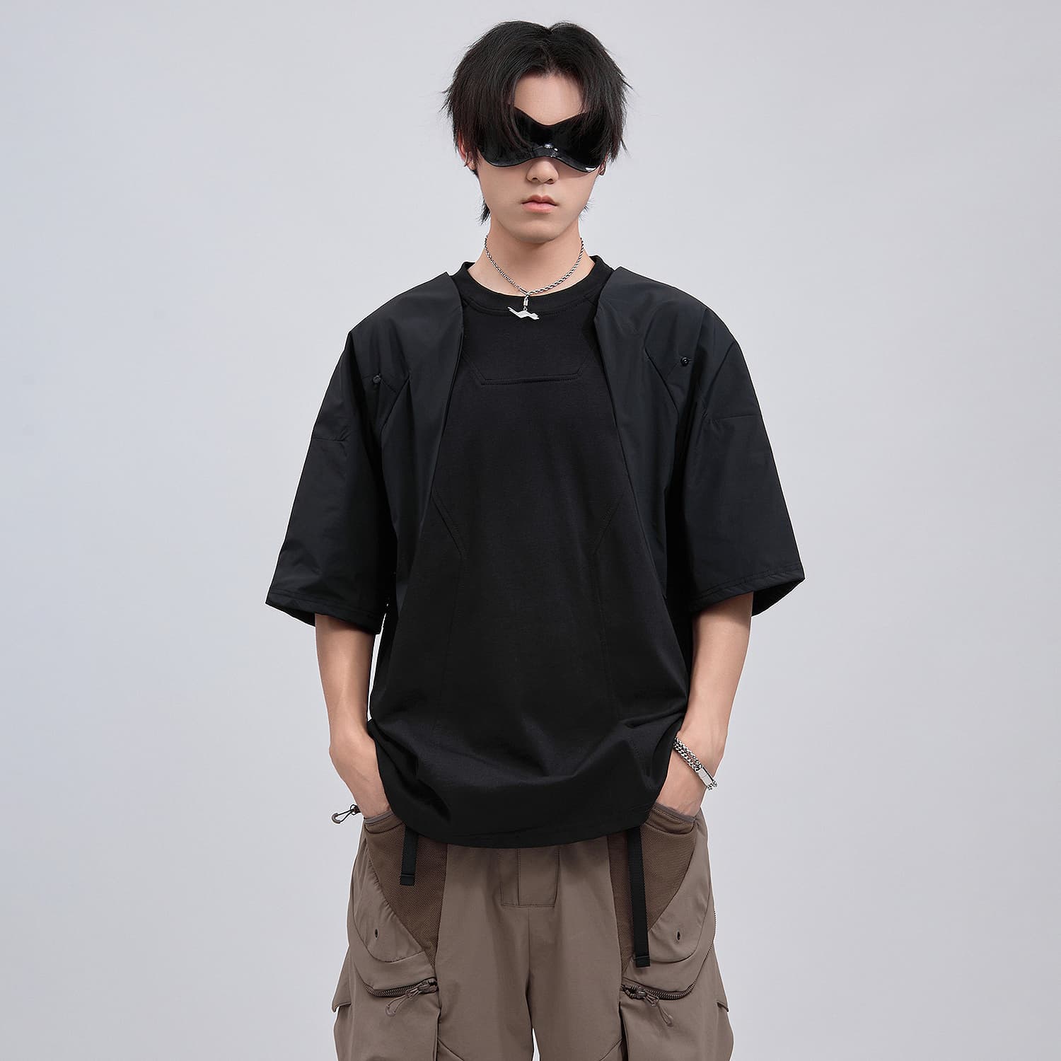 Футболка VIP Urban Techwear Collection Мужские T-рубашки - изображение 3