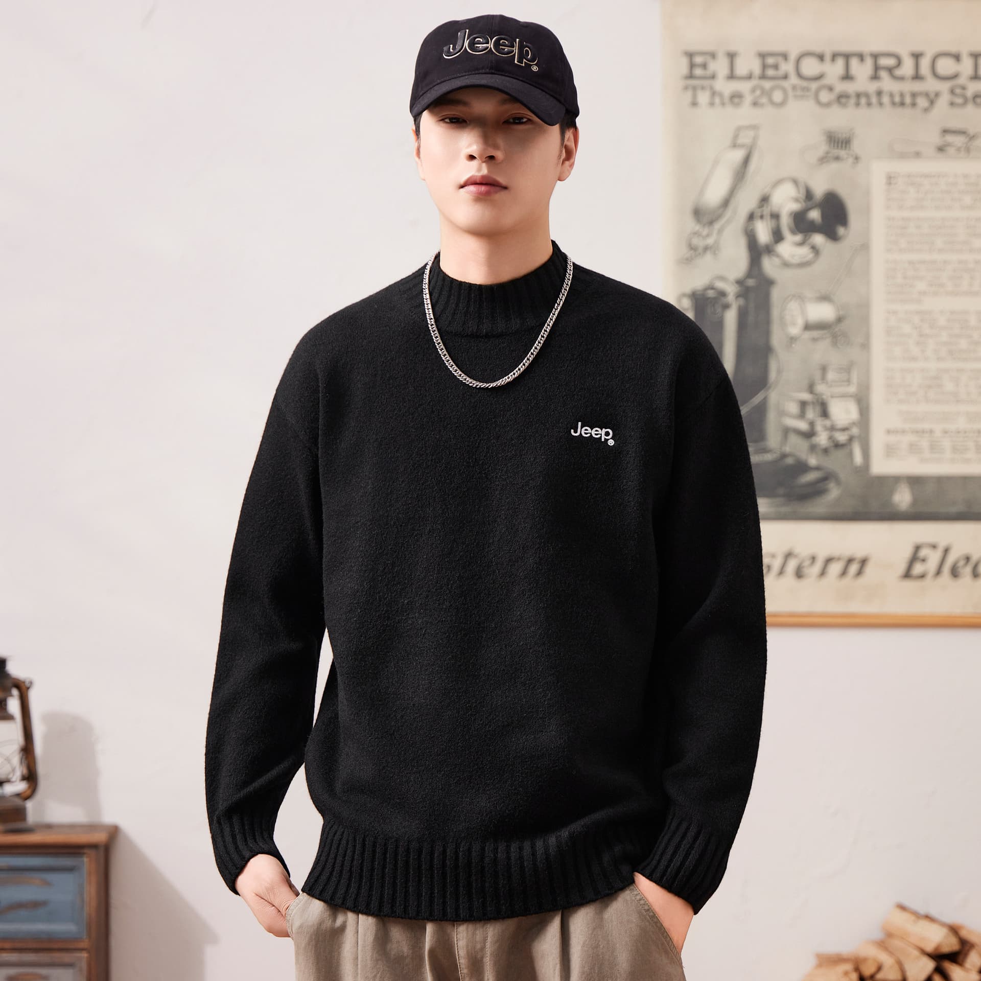 Кофта Jeep Leisure Collection Свитер Унисекс - изображение 6
