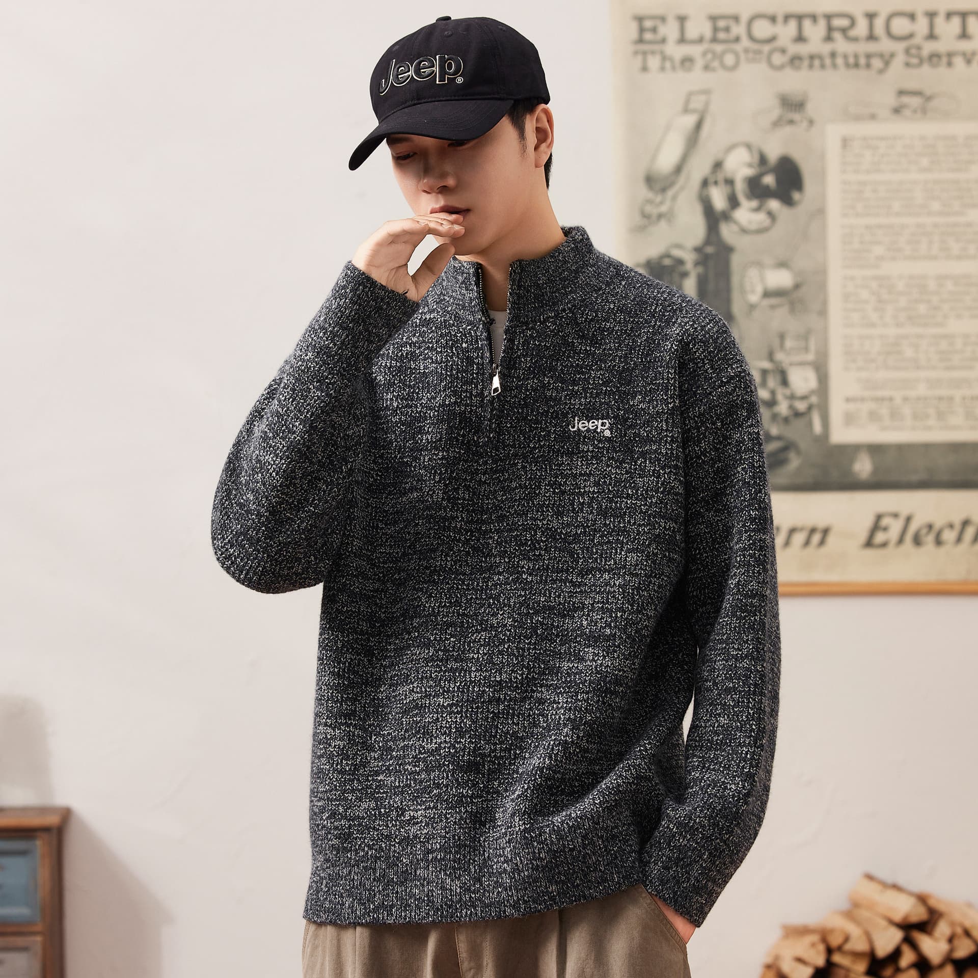 Кофта Jeep Leisure Collection Свитер Унисекс - изображение 5