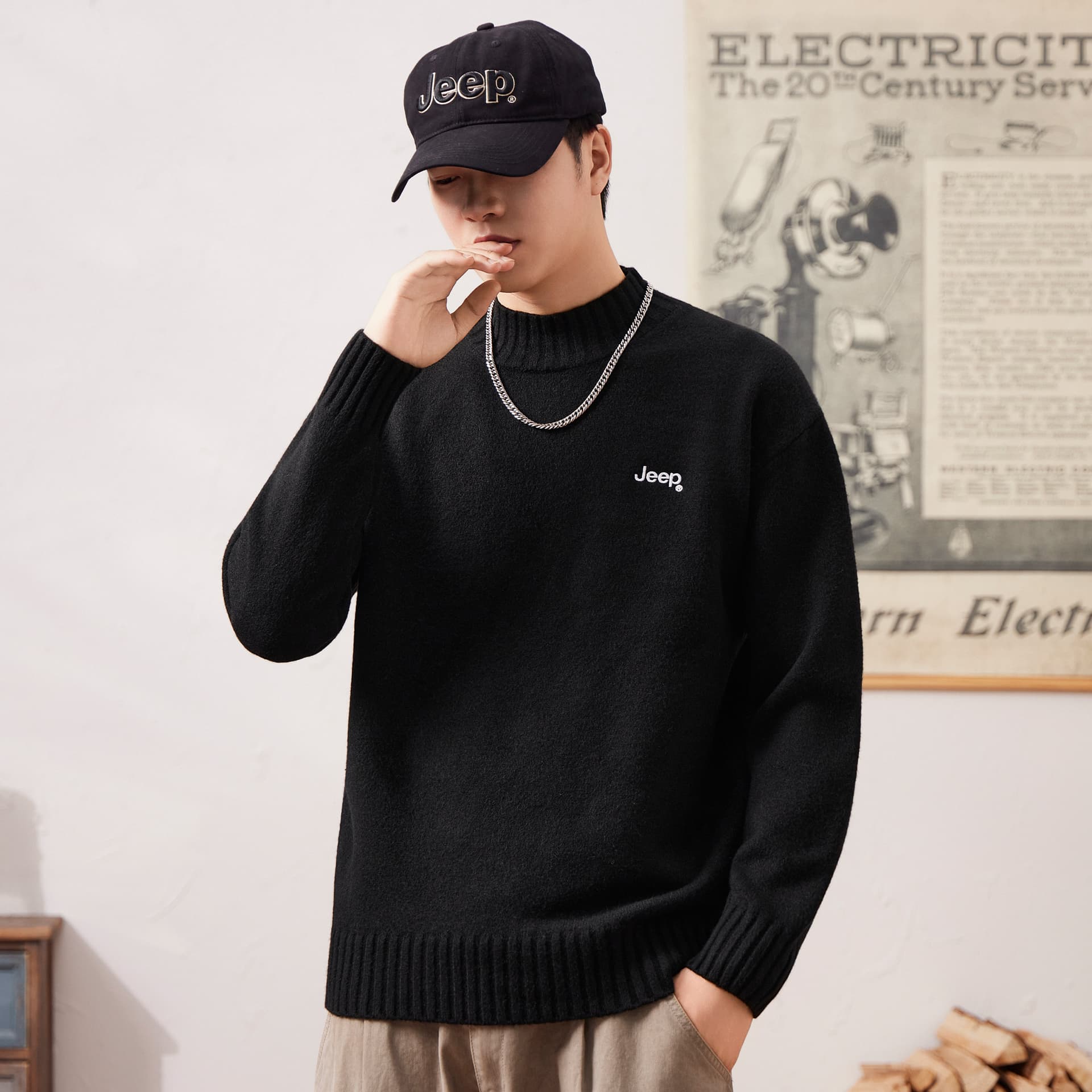 Кофта Jeep Leisure Collection Свитер Унисекс - изображение 4