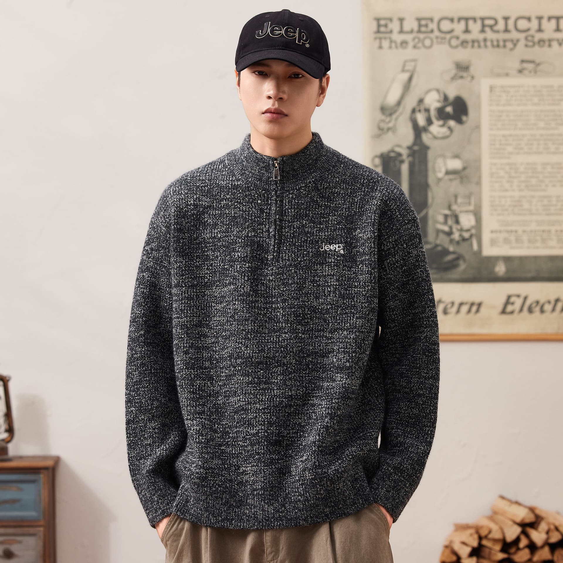 Кофта Jeep Leisure Collection Свитер Унисекс - изображение 4