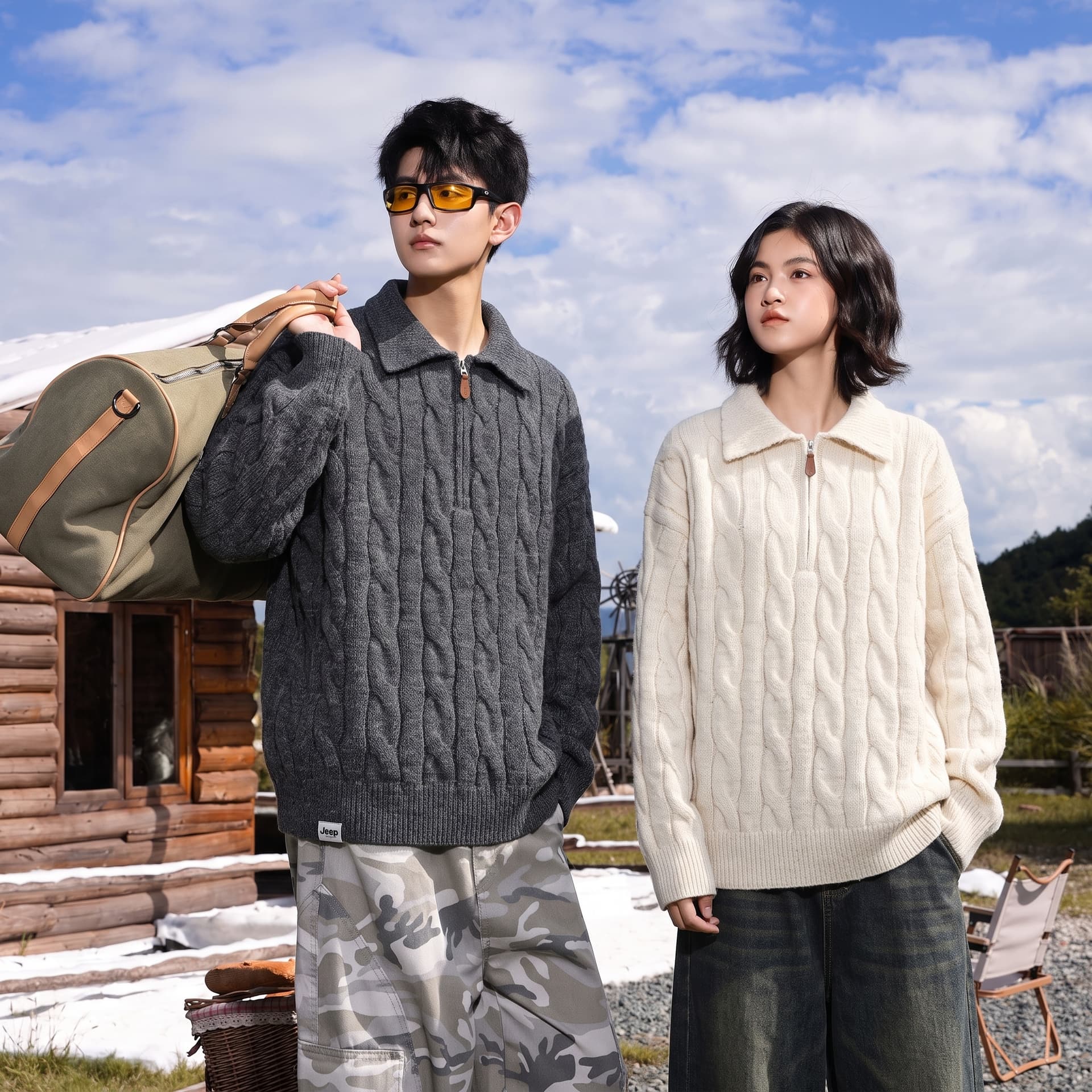 Кофта Jeep Leisure Collection Свитер Унисекс - изображение 3