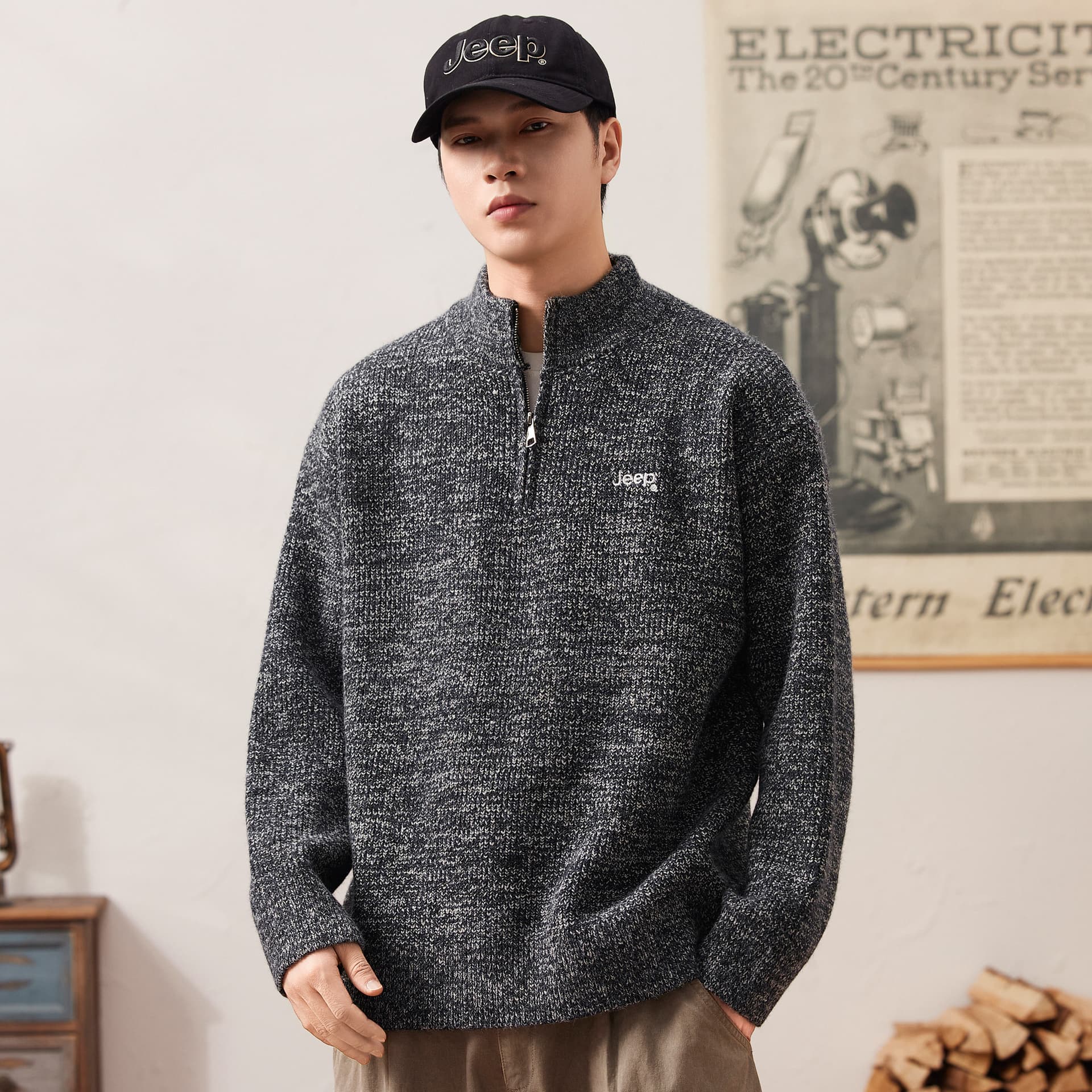 Кофта Jeep Leisure Collection Свитер Унисекс - изображение 6