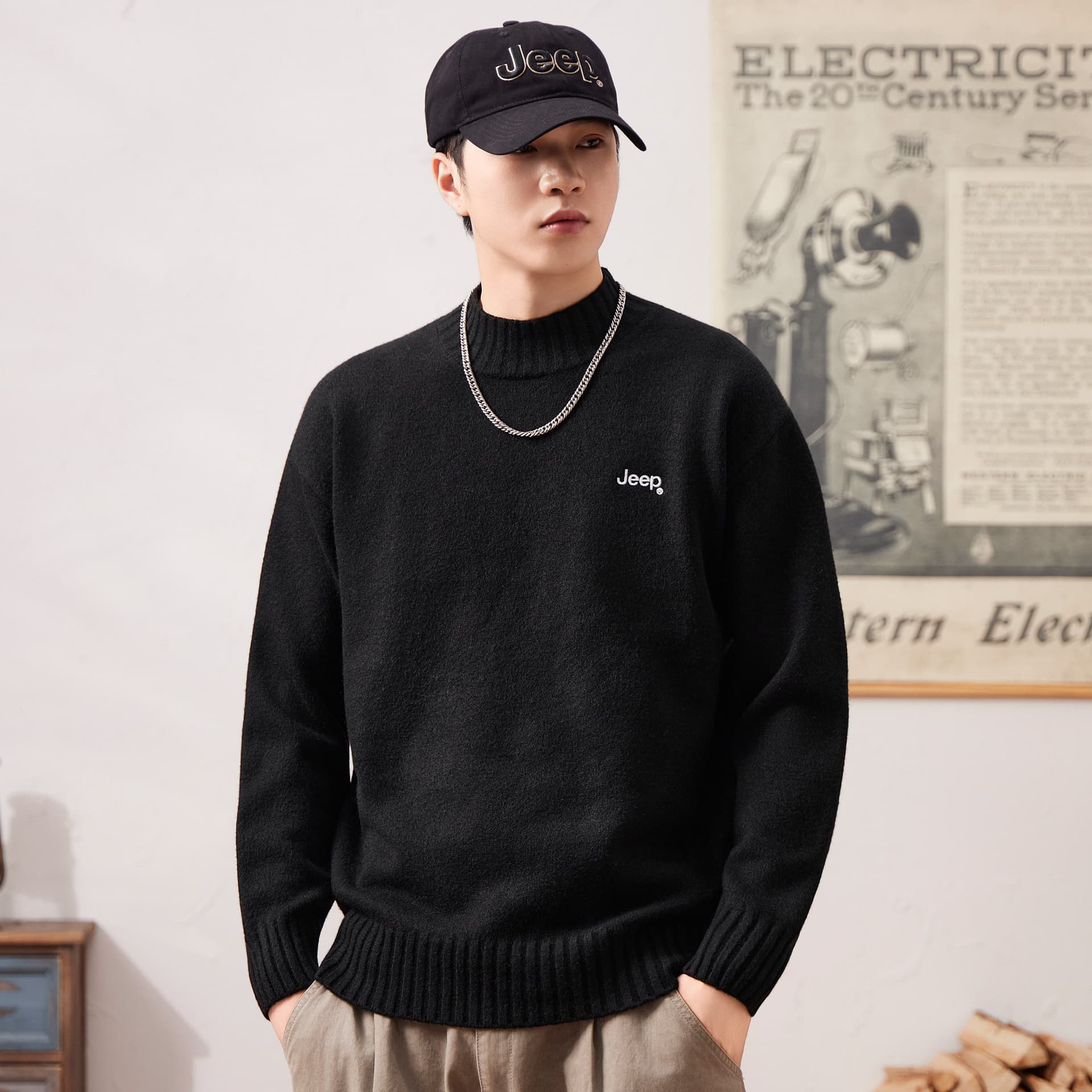 Кофта Jeep Leisure Collection Свитер Унисекс - изображение 5