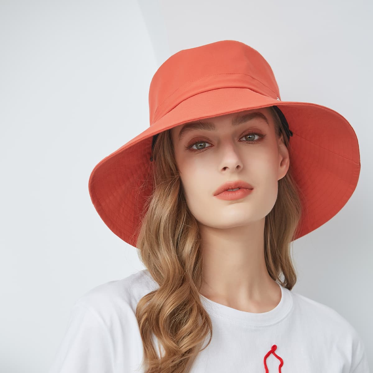 ELLE Хлопковые шляпы с защитой от солнца для женщин - изображение 11
