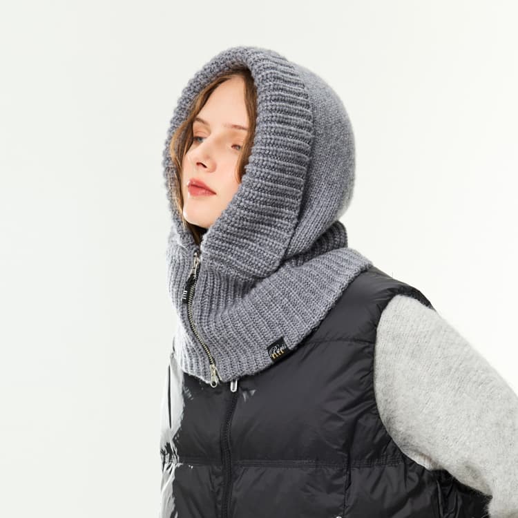 Шапка ELLE Шапки-бини из овечьей шерсти Женские - изображение 2