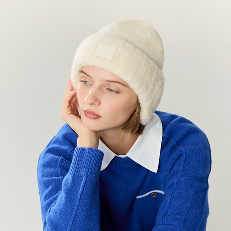 Шапка ELLE Шапки из овечьей шерсти Женские - изображение 15