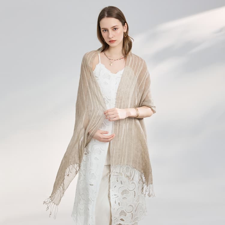 Шарф ELLE Linen Wrap Women's - изображение 3