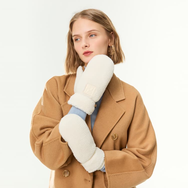 ELLE Полиэстеровый трикотаж Перчатки Женские - изображение 2