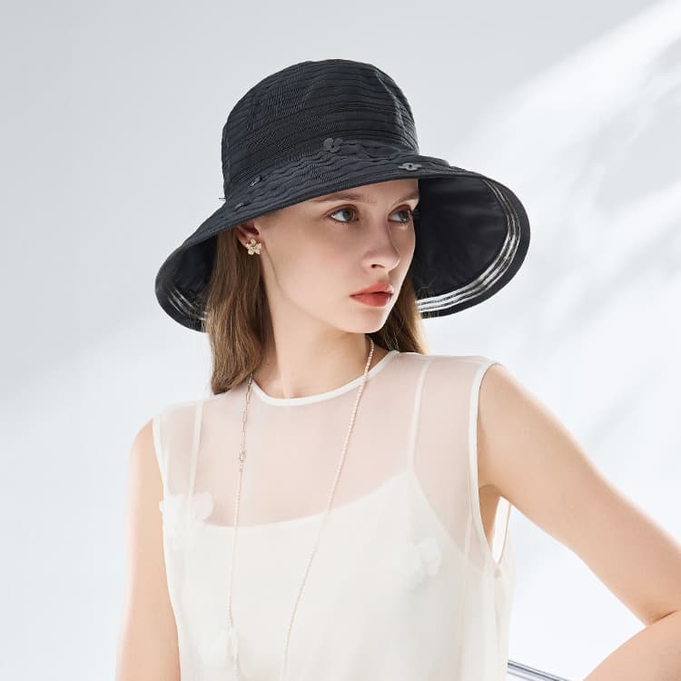 ELLE Полиэстер Хлопок UV Защита Женская Шапка - изображение 4