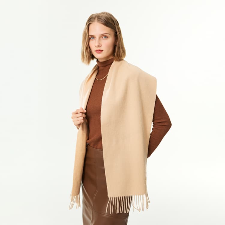 Шарф ELLE Sheep Wool Knit Шарфы Мужской - изображение 5