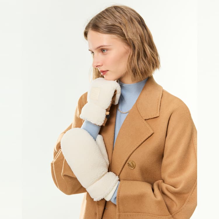 ELLE Полиэстеровый трикотаж Перчатки Женские - изображение 4