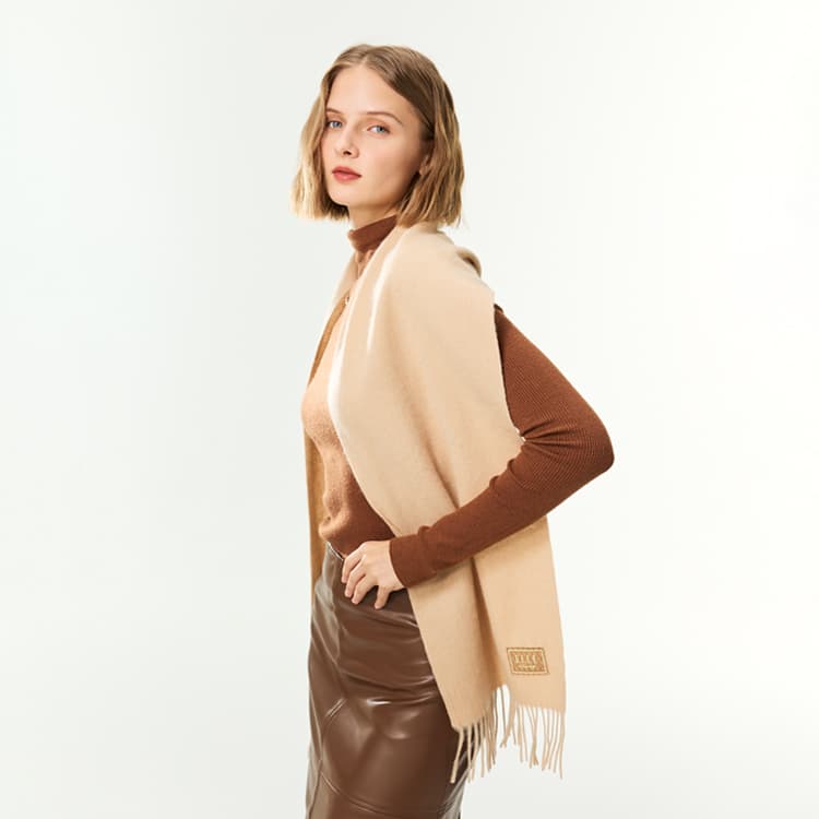 Шарф ELLE Sheep Wool Knit Шарфы Мужской - изображение 6