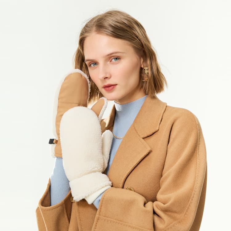 ELLE Полиэстеровый трикотаж Перчатки Женские - изображение 3
