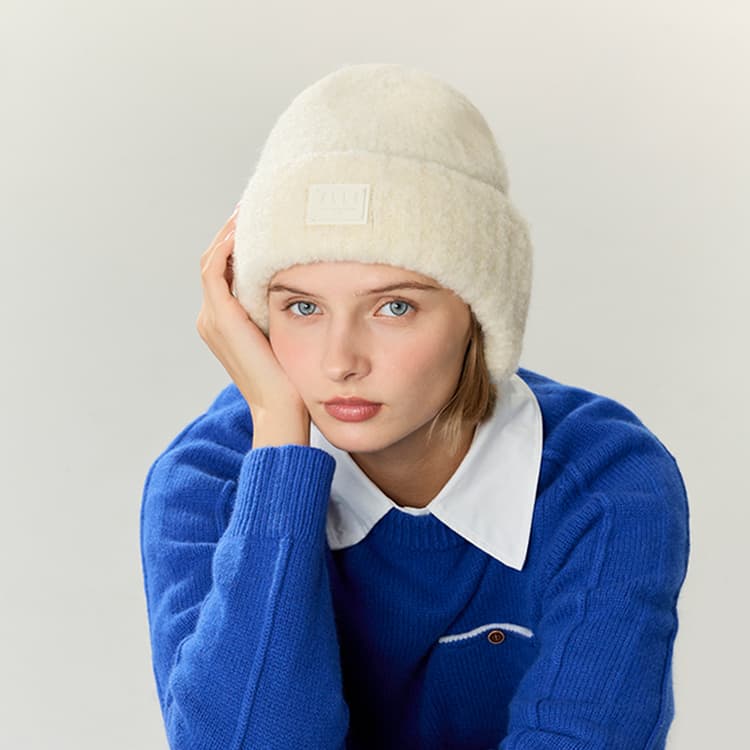 Шапка ELLE Шапки из овечьей шерсти Женские - изображение 14