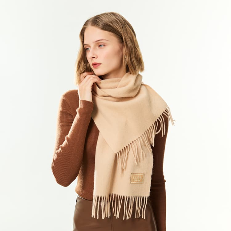 Шарф ELLE Sheep Wool Knit Шарфы Мужской - изображение 3