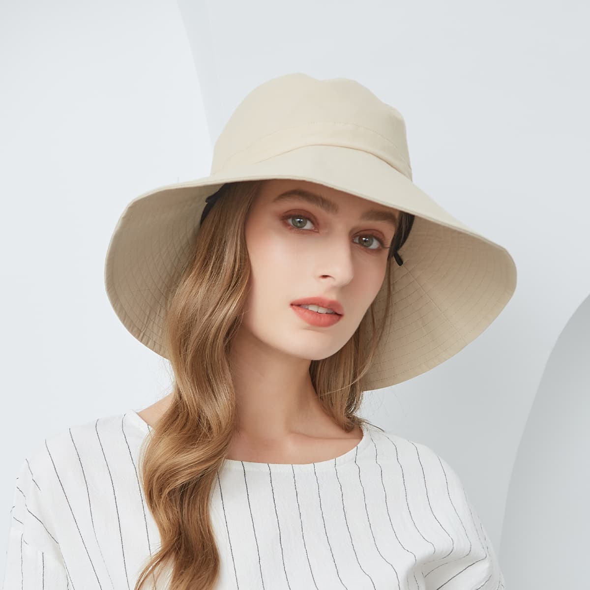 ELLE Хлопковые шляпы с защитой от солнца для женщин - изображение 17