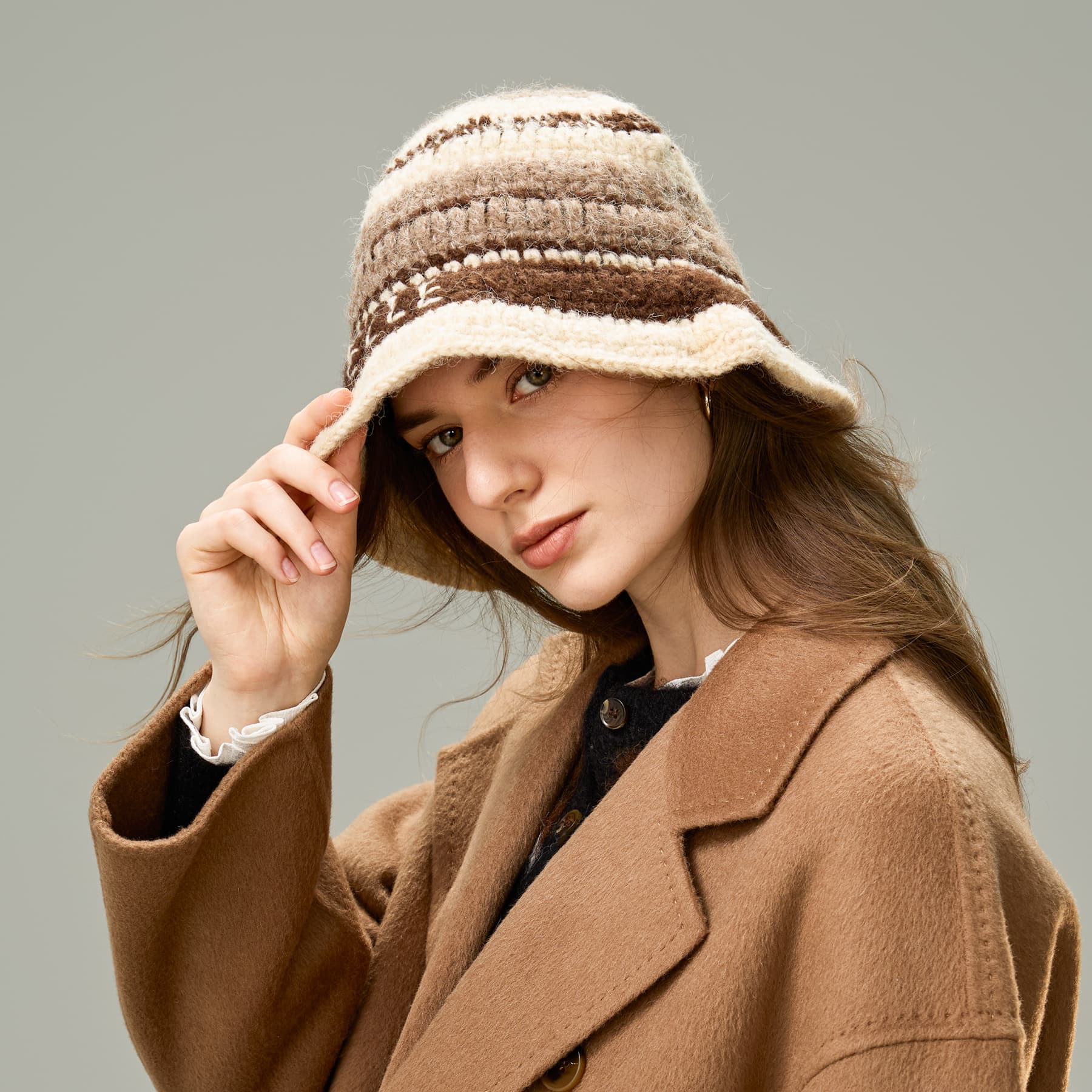 Шапка ELLE Шапки-бини Женские - изображение 3