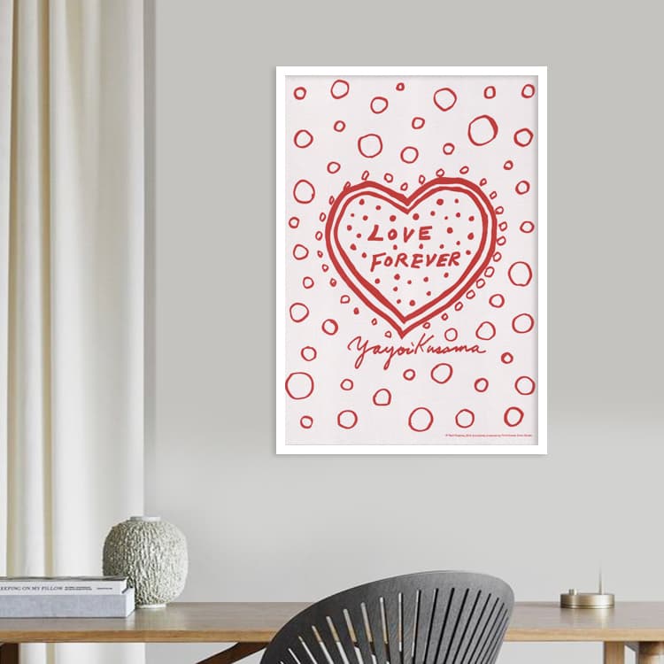 Yayoi Kusama LoveForever 49*69cm - изображение 2
