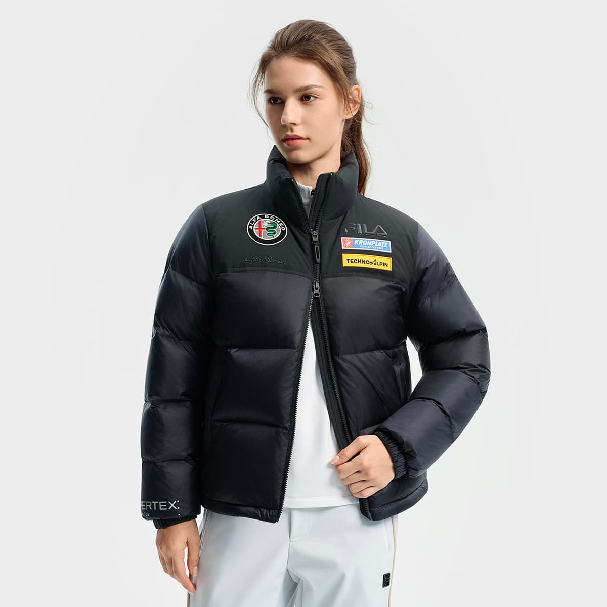 Пуховик FILA SKI Пуховик Женский Темно-Черный - изображение 6