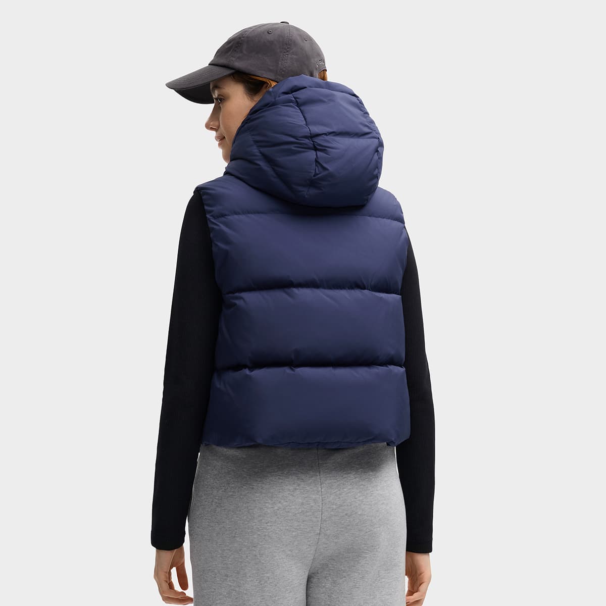FILA ORIGINALE Пуховый жилет Женские Винтажный синий - изображение 4