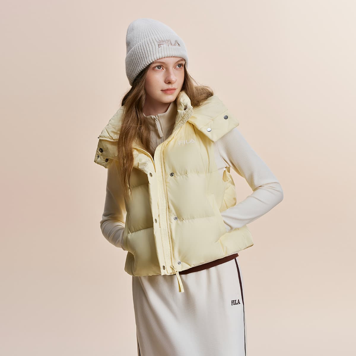 FILA Женские Пуховые жилеты - изображение 5