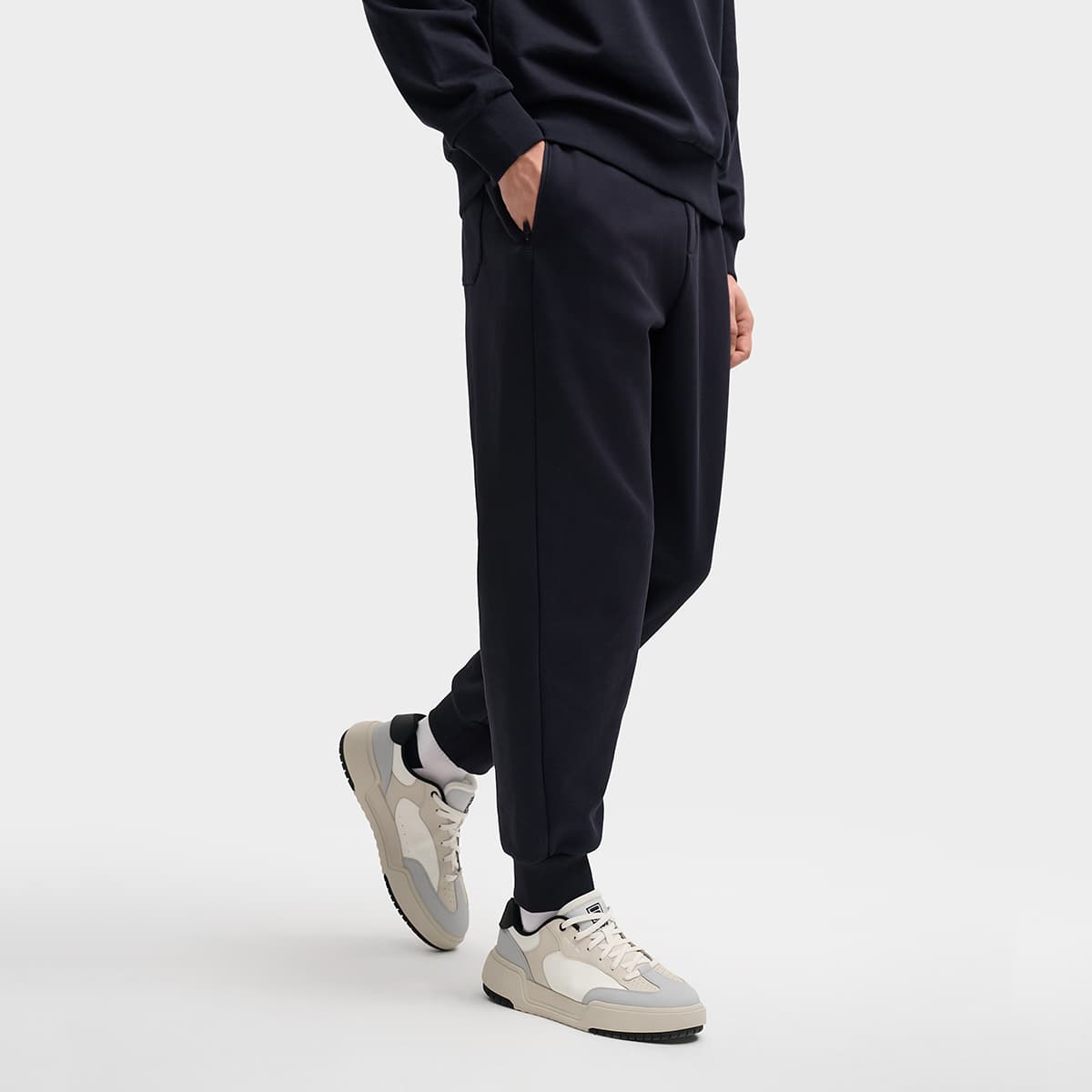 Штаны Fila Heritage Вязаные Тренировочные Штаны Мужские Легенда Синий - изображение 5