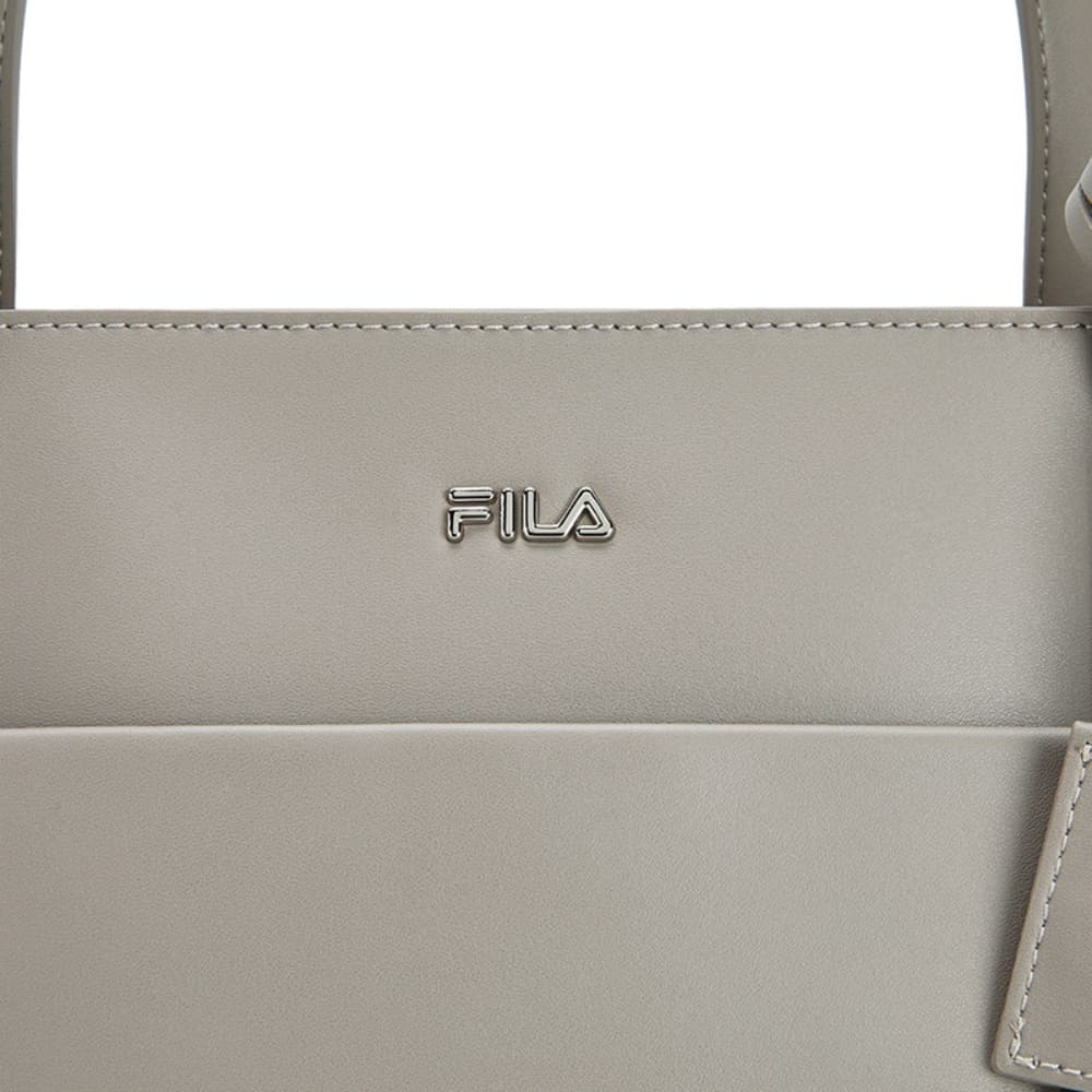 Сумка FILA Белая ПУ (полиуретан) Сумка Стандартная Женская Элегантная Серый - изображение 5