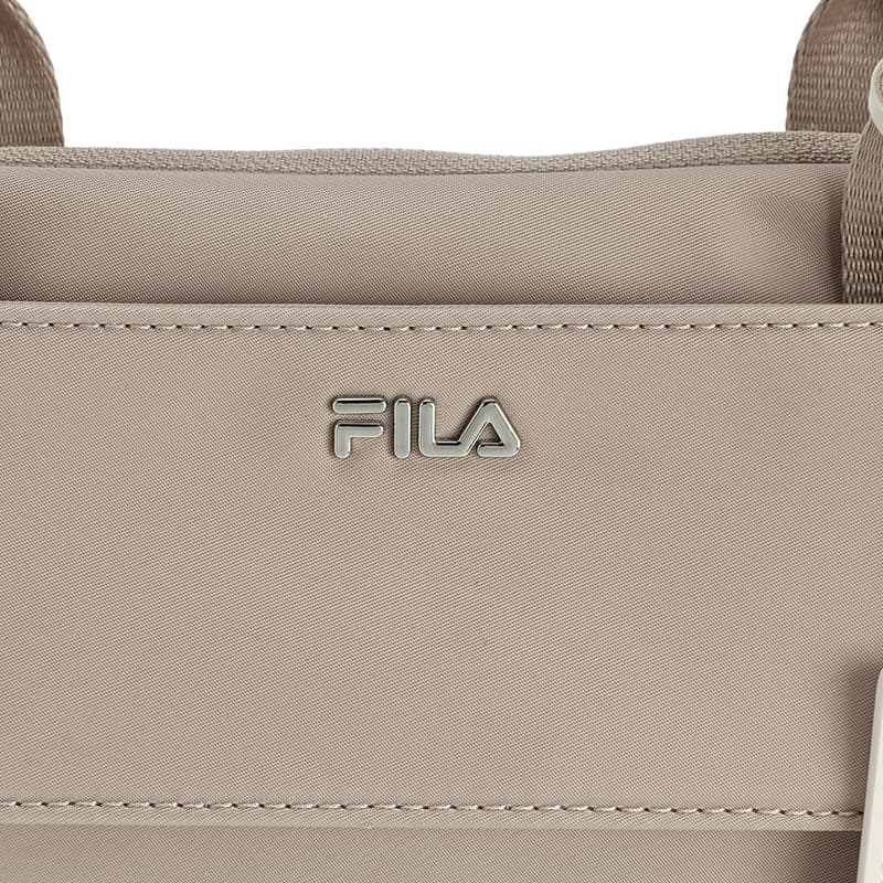 Сумка FILA Белая Ткань Сумка Стандартная Женская Светлый Умбра - изображение 4