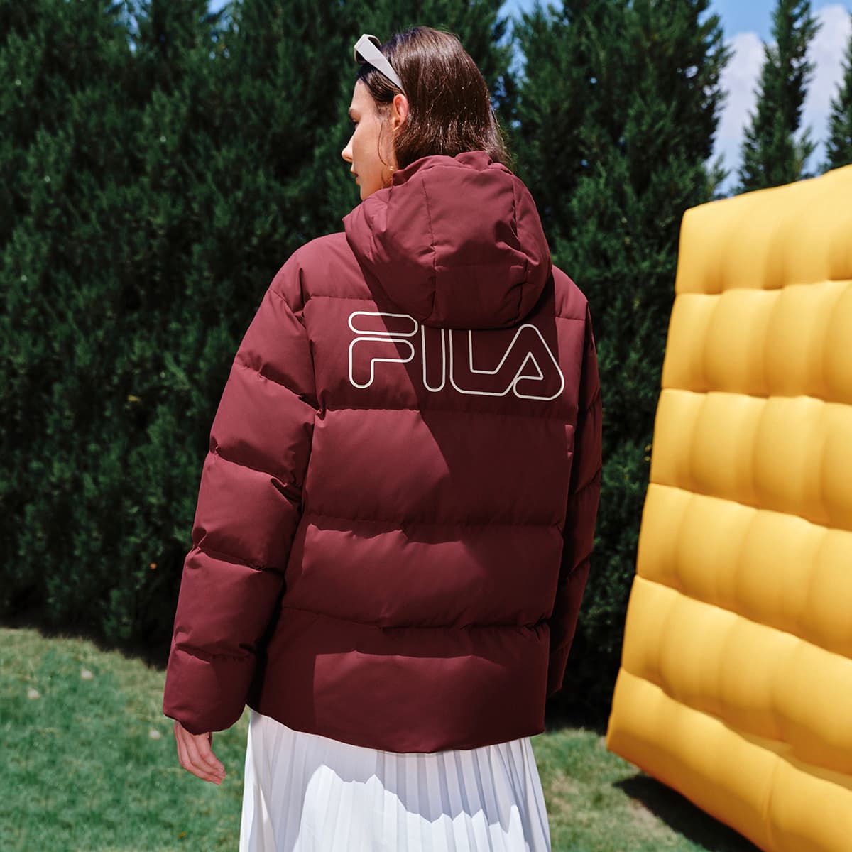 Зимняя куртка FILA ORIGINALE Пуховик Унисекс - изображение 4