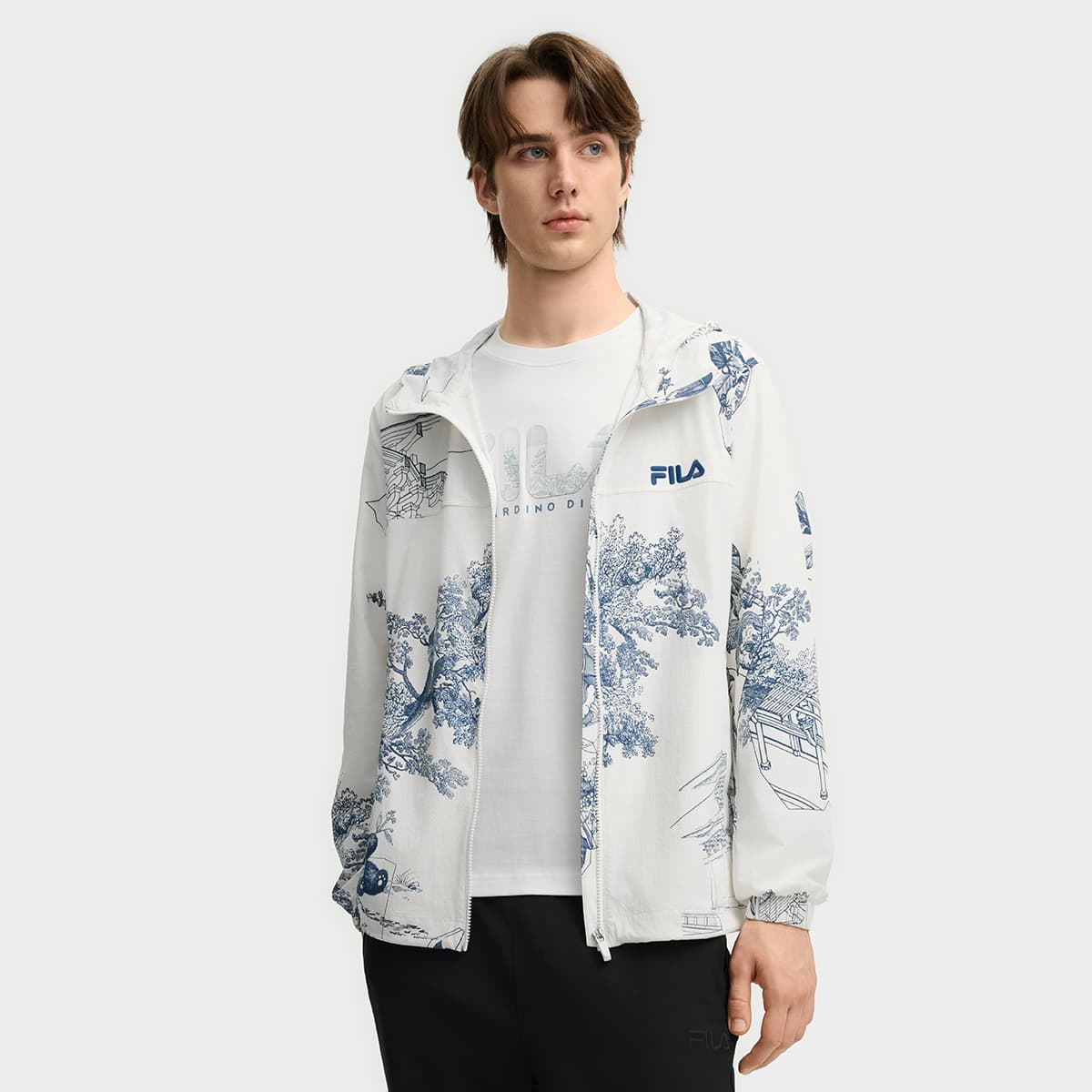 Куртка FILA Heritage Синий Мужской Куртки - изображение 3