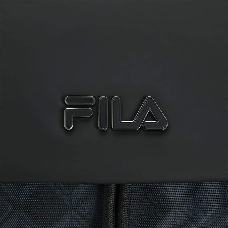Рюкзак Fila Heritage Ткань Рюкзак Стандартный (Standard) Мужской Глубокий Черный - изображение 5