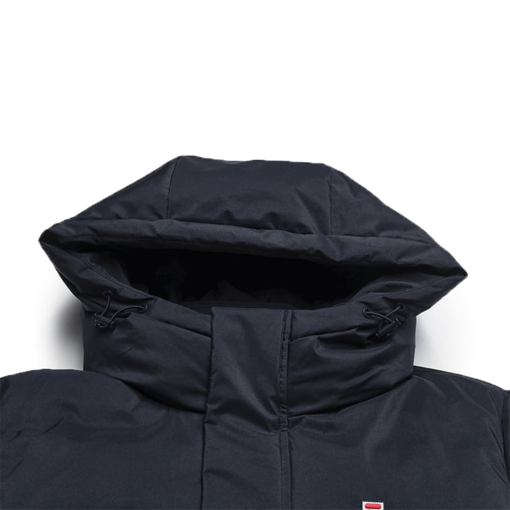 Зимняя куртка Fila Heritage Пуховик Мужской Улун Серый - изображение 3