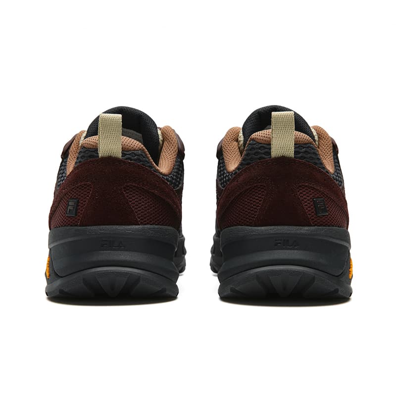Кроссовки FILA Viva Уличная обувь Low Топ Темный кофейный Коричневый Устрица Черный Женские - изображение 6