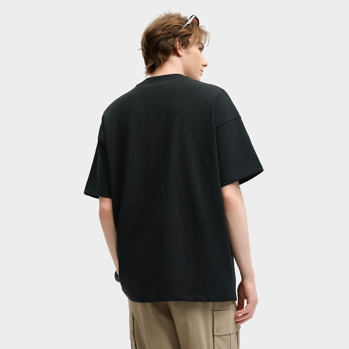 Футболка Fila Heritage T-Shirt Унисекс Глубокий Черный - изображение 4