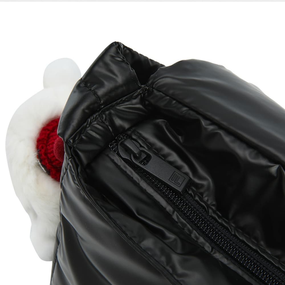 Мини-сумка FILA ORIGINALE Сумка через плечо из синтетической кожи стандартная (стандартная) женская глубокий черный - изображение 5