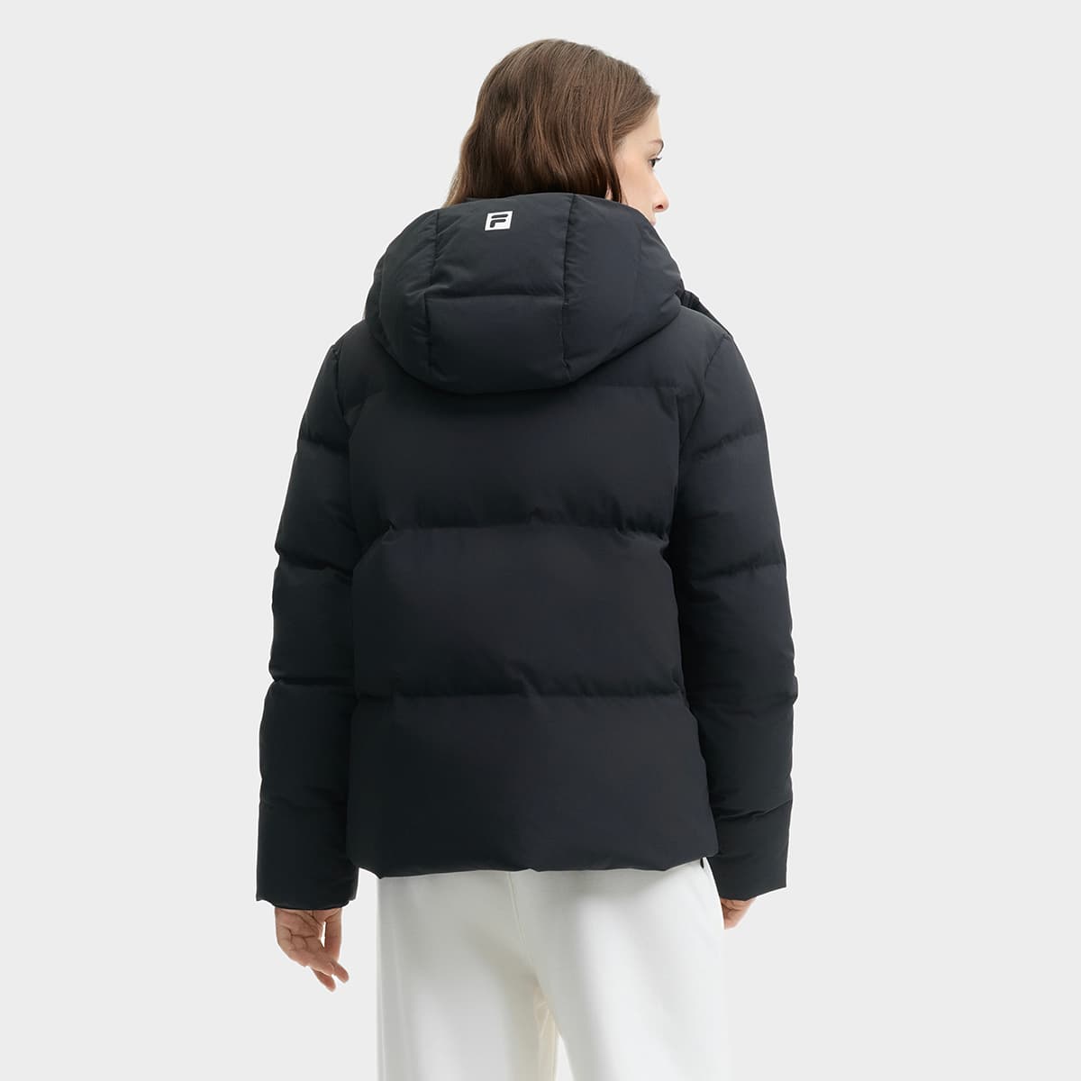 Пуховик FILA Пуховик Женские Глубокий черный - изображение 4