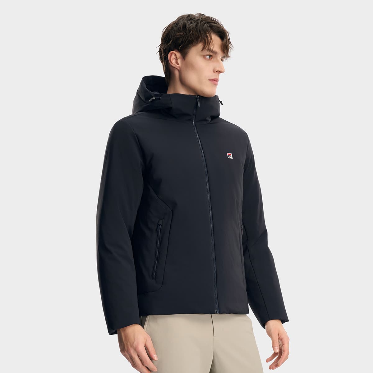 Зимняя куртка Fila Heritage Пуховик Мужской Легендарный синий - изображение 5