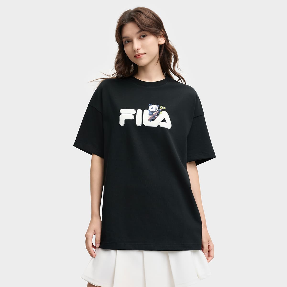 Футболка Fila Heritage T-Shirt Унисекс Глубокий Черный - изображение 6