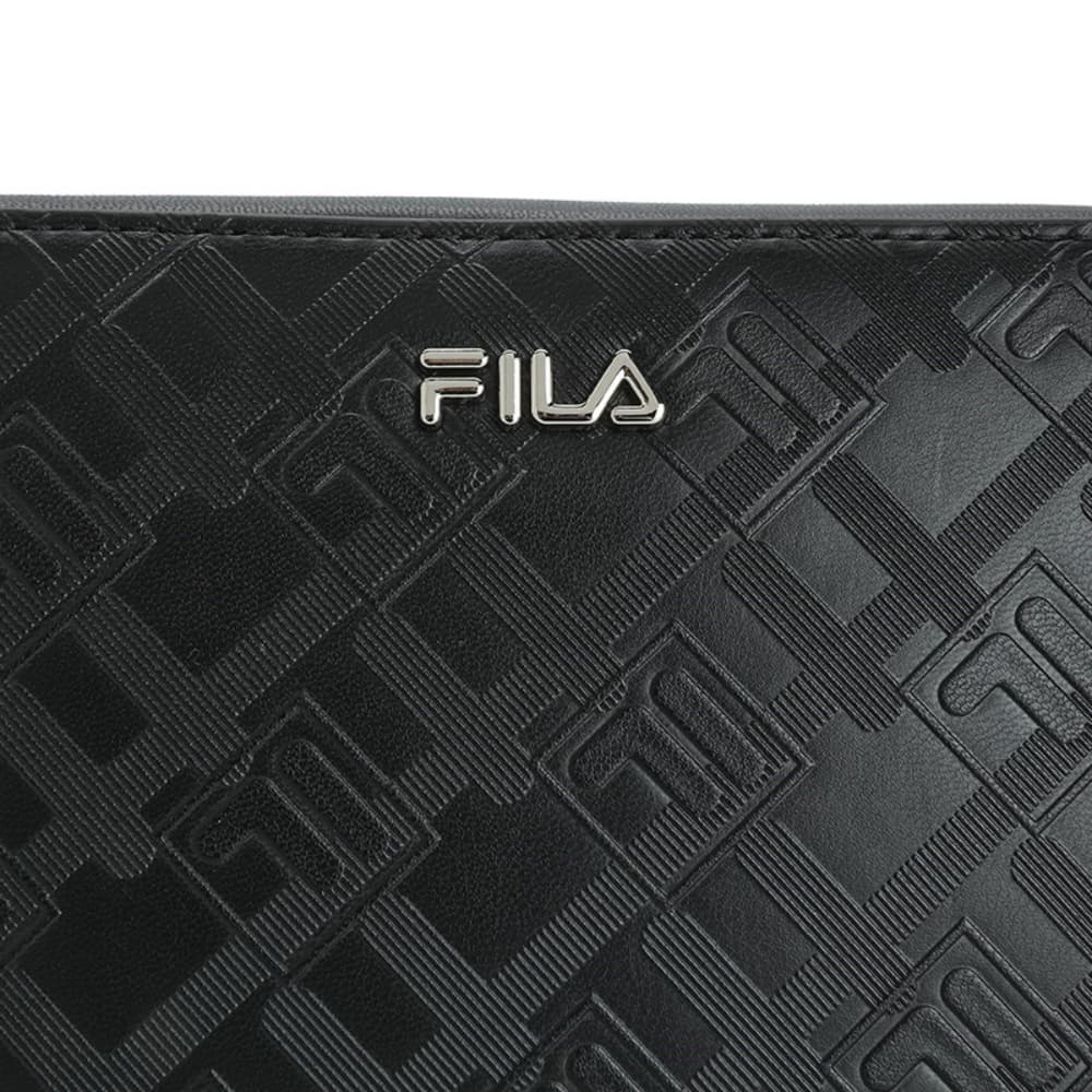 Сумка через плечо FILA Белый ПУ (полиуретан) с синтетической кожей сумка через плечо стандартная женская глубокий черный - изображение 5