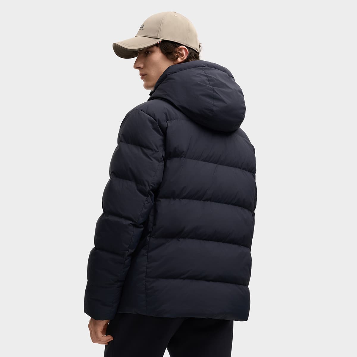 Зимняя куртка Fila Heritage Пуховик Мужской Легендарный синий - изображение 4