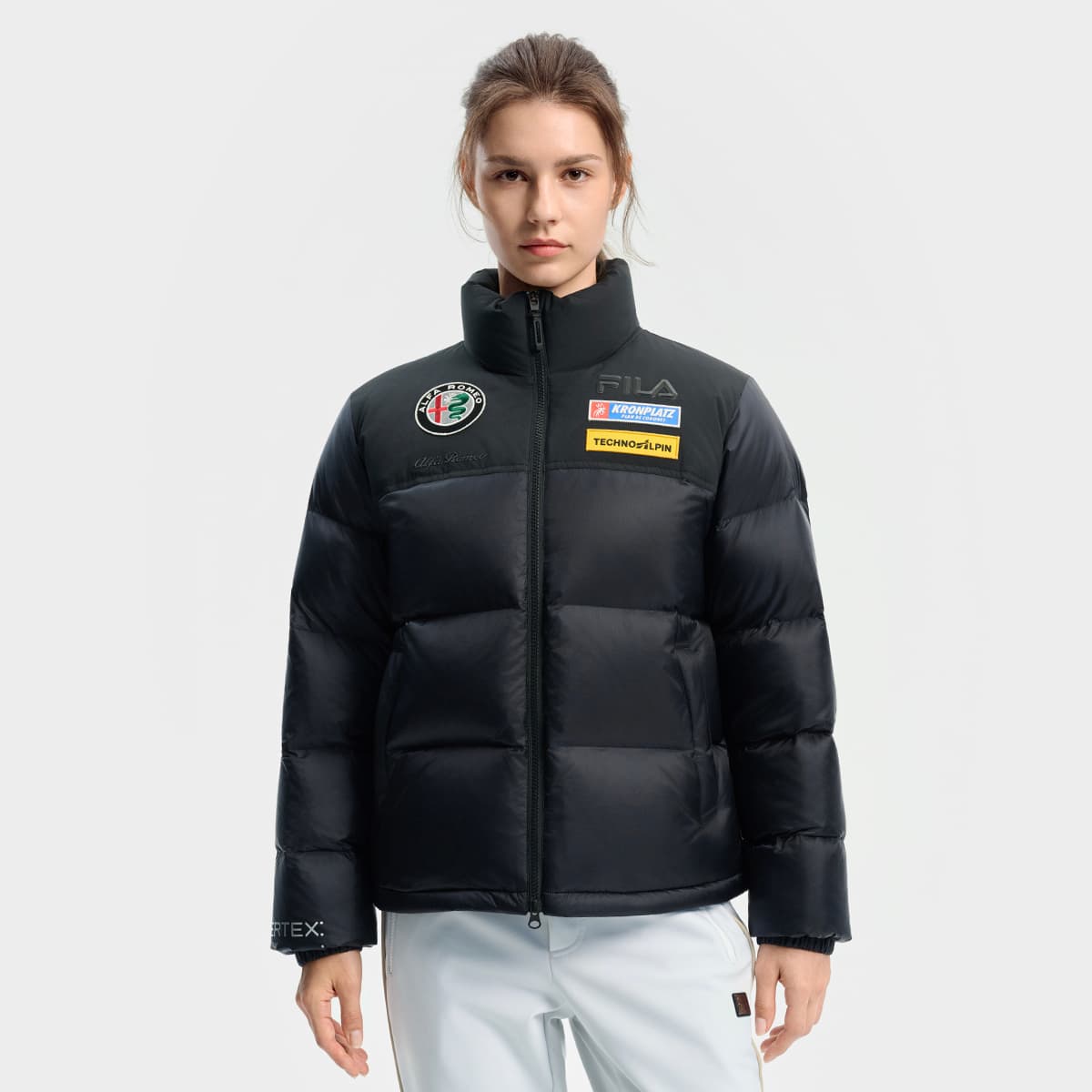 Пуховик FILA SKI Пуховик Женский Темно-Черный - изображение 4