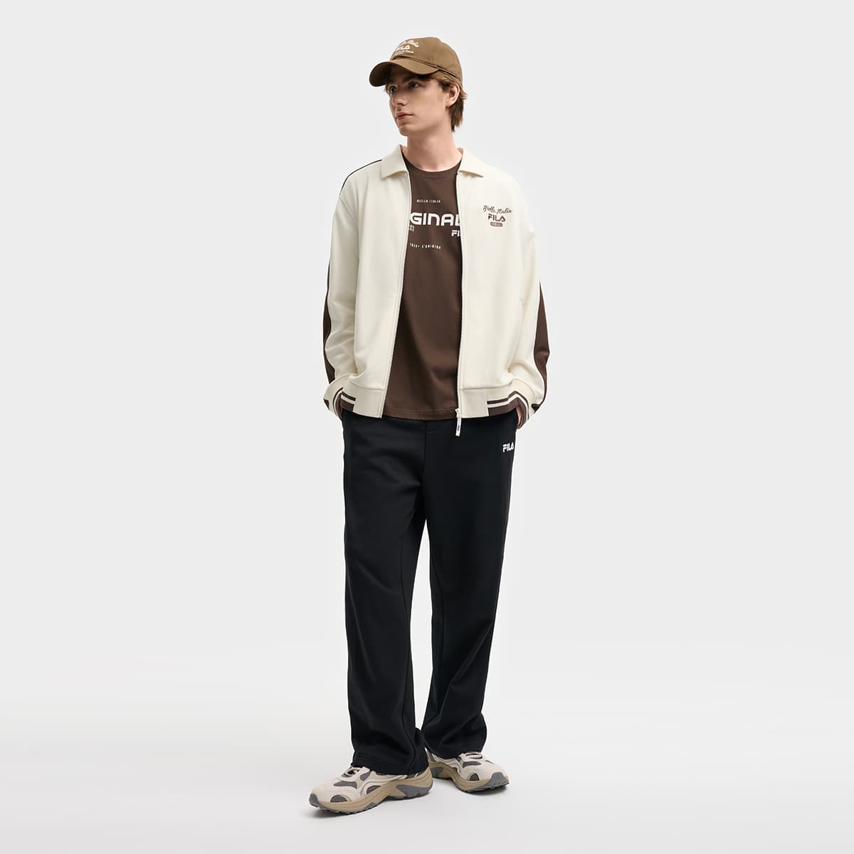 Куртка FILA ORIGINALE Куртка Мужская Пудингового цвета - изображение 6