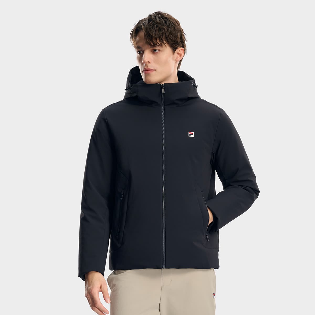 Зимняя куртка Fila Heritage Пуховик Мужской Легендарный синий - изображение 3
