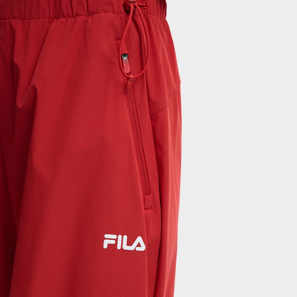 Штаны FILA Повседневные брюки Женские Дымчатый Рок Красный - изображение 7