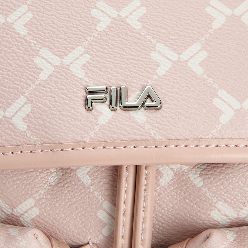 Рюкзак Fila Heritage ПУ (полиуретан) Рюкзак Обычный (стандартный) Женские Светло-розовый Красный - изображение 5