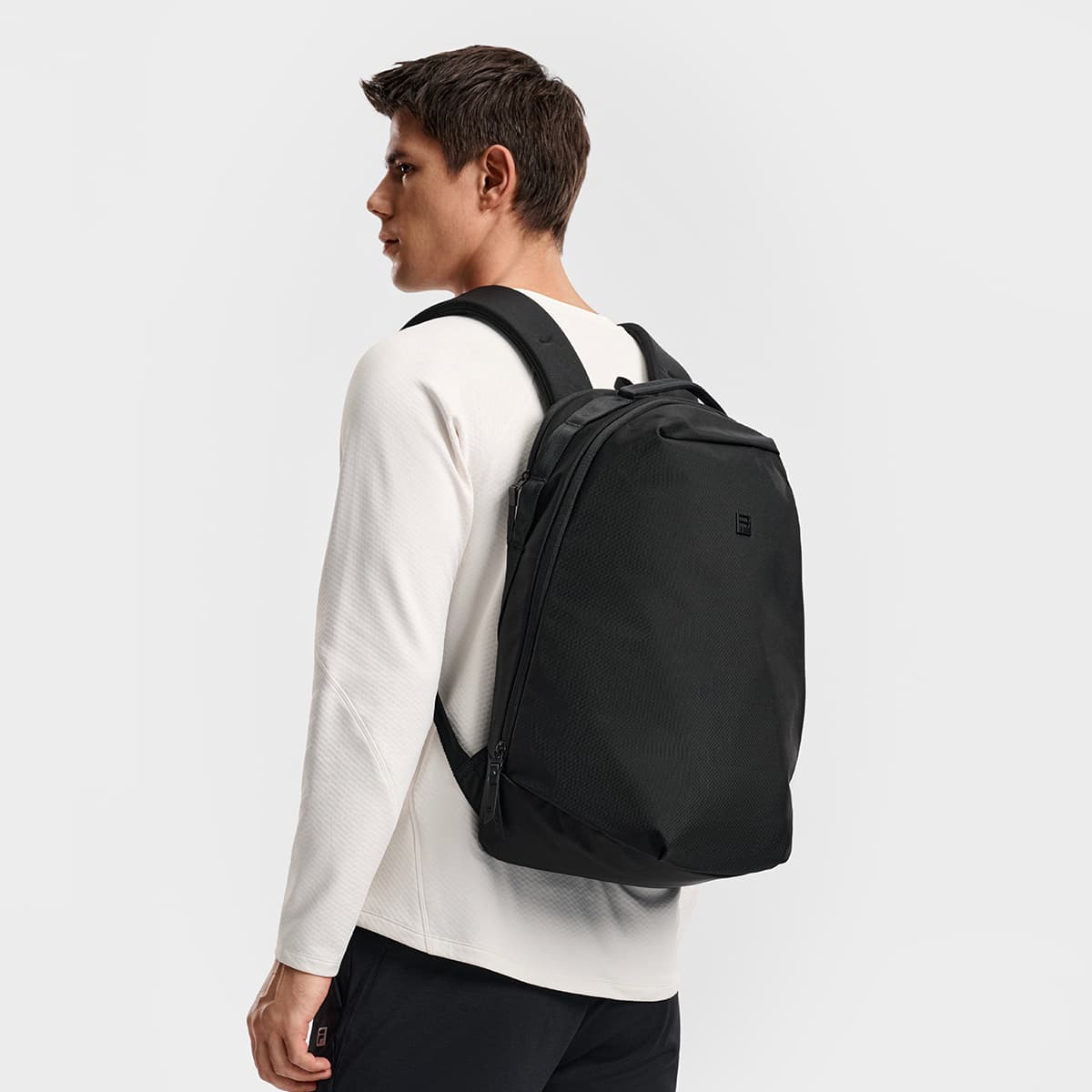 Рюкзак FILA Фитнес Нейлоновый Рюкзак Мужской Черный - изображение 7