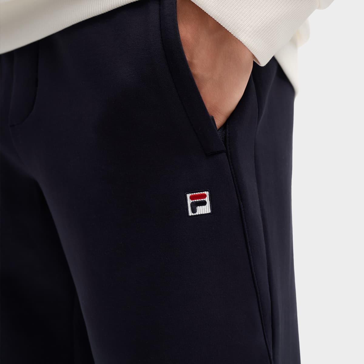 Штаны Fila Heritage Повседневные Штаны Мужские Легенда Синий - изображение 5