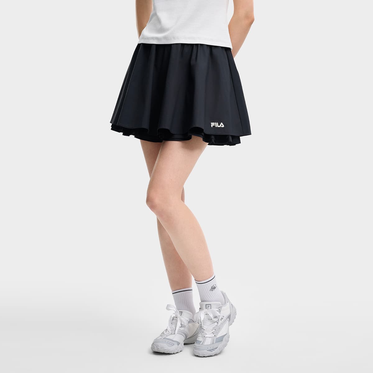 Юбка FILA ORIGINALE Повседневные короткие юбки женские - изображение 3
