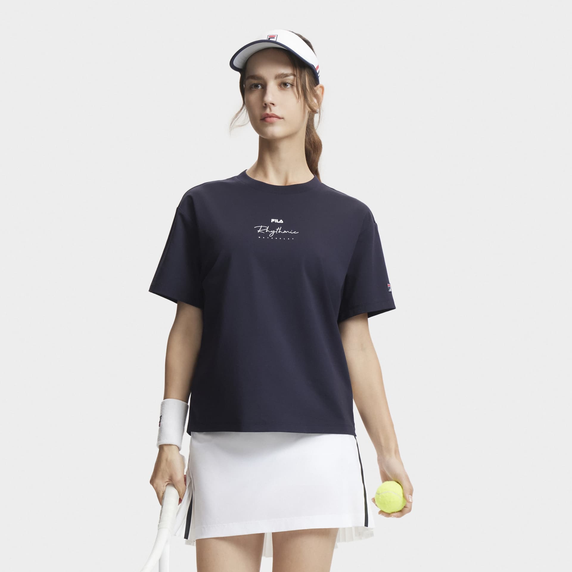 Футболка FILA TENNIS logo T RD - изображение 5